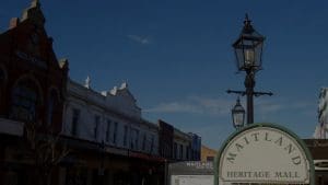 Maitland Heritage Mall down the road from a galloway family lawyer